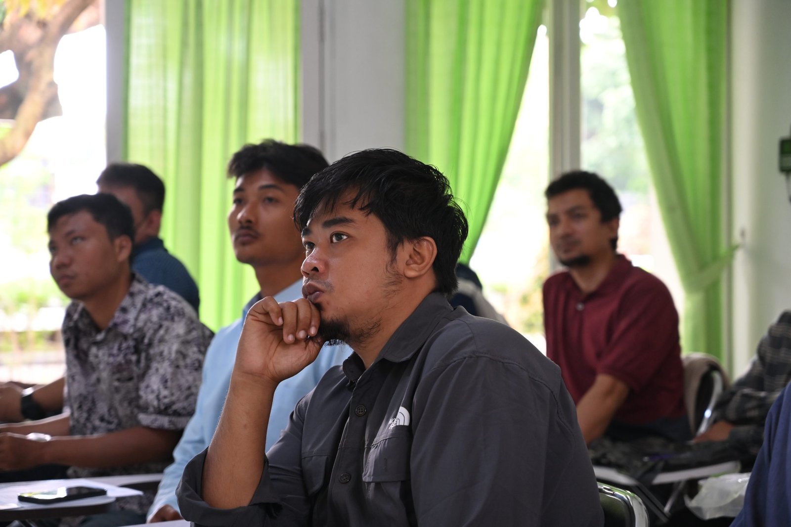 Peserta pelatihan pangkas rambut batch 2 pada, (04/03/2025)