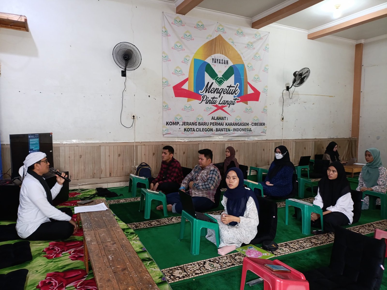 Pemberian materi untuk peserta Event Organizer, Selasa (18/03/2025)