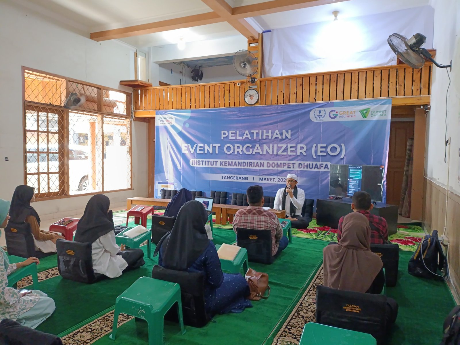 Pembukaan pelatihan Event Organizer Cilegon pada (13/03/2025)