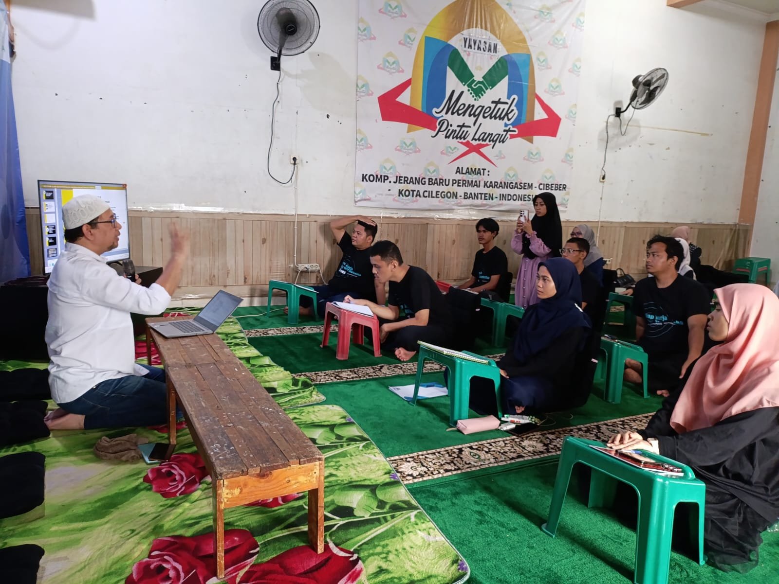 Pemberian materi untuk peserta Event Organizer, Jumat (21/03/2025)